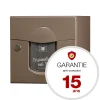Boite aux lettres Soléa 1 porte Taupe RAL 7006 B