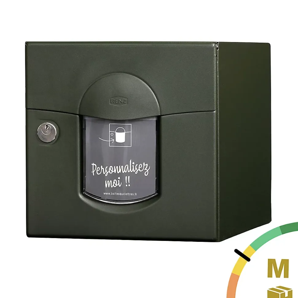 Boite aux lettres Soléa 2 portes vert RAL 6007 MS