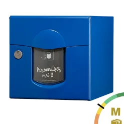 Boite aux lettres Soléa 2 portes bleu 5010 B