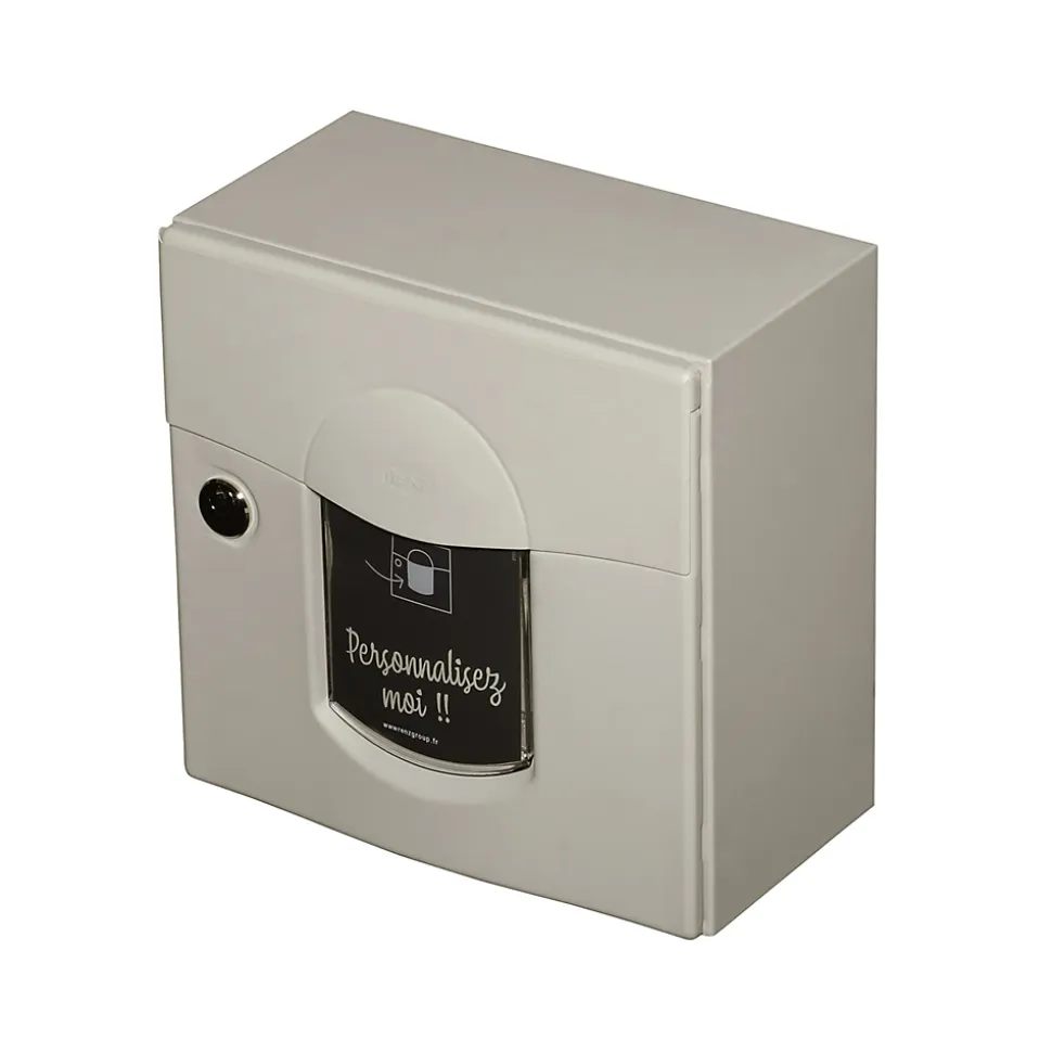 Boite aux lettres Soléa compact Ton pierre aspect sablé RAL 1013MS