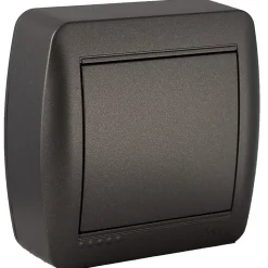 Boite de dérivation noir graphite - Solera