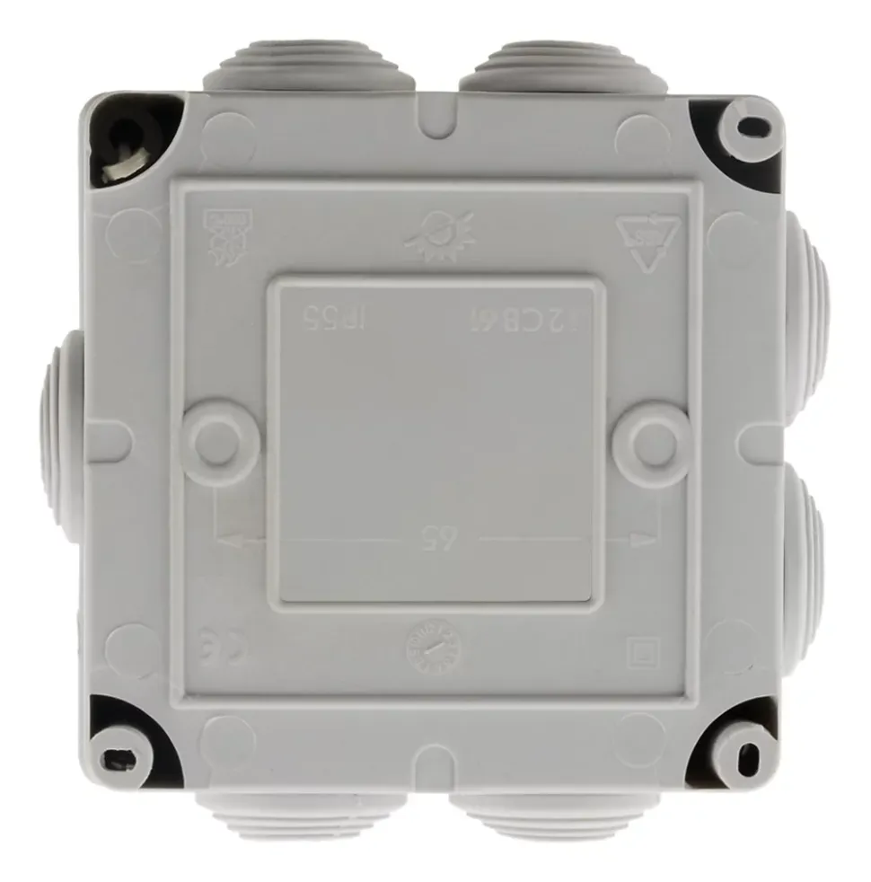Boite dérivation IP55 100x100x50mm Zenitech