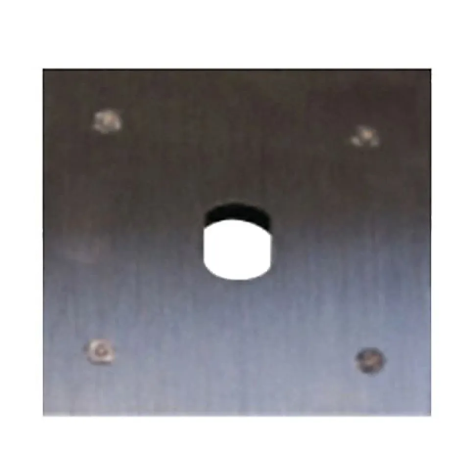 Boitier inox encastré façade 115X115mm COMELIT BOIT ENC T25