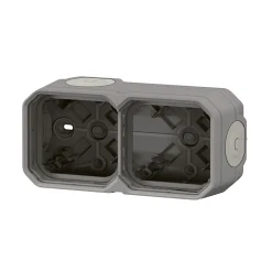Boitier saille étanche - Plexo - LEGRAND - 2 postes - 4 embouts