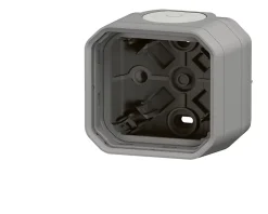Boitier saillie simple Legrand Plexo™ gris composable