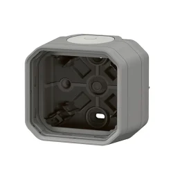Boitier saillie simple Legrand Plexo™ gris composable