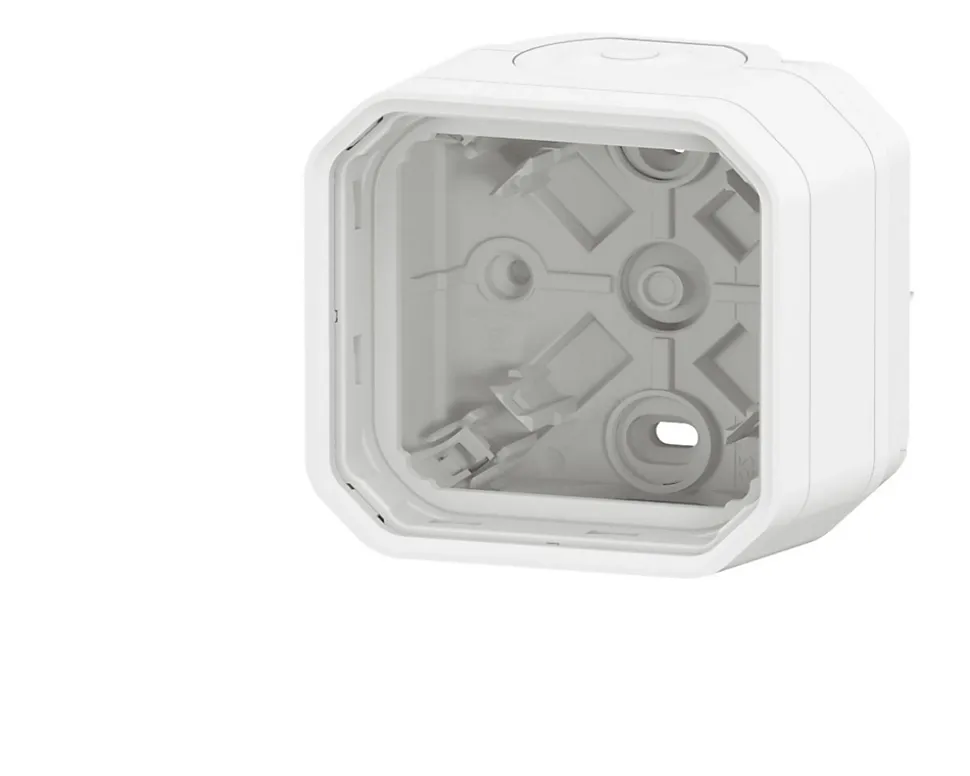 Boitier saillie simple Legrand Plexo™ blanc composable