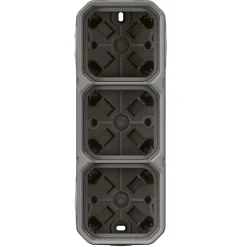 Boitier étanche saillie - Plexo - LEGRAND - 3 postes - 5 embouts