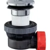 Bonde + siphon lavabo d32 quick clac - WIRQUIN - Installation rapide et facile - Noir, gris, blanc et rouge