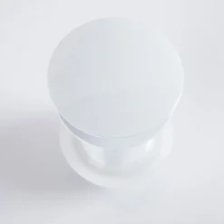 Bonde clic-clac lavabo sans trop plein, blanc