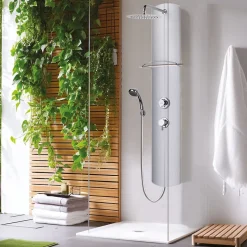 Bonde de douche extra plate Valentin Flush Ø90mm