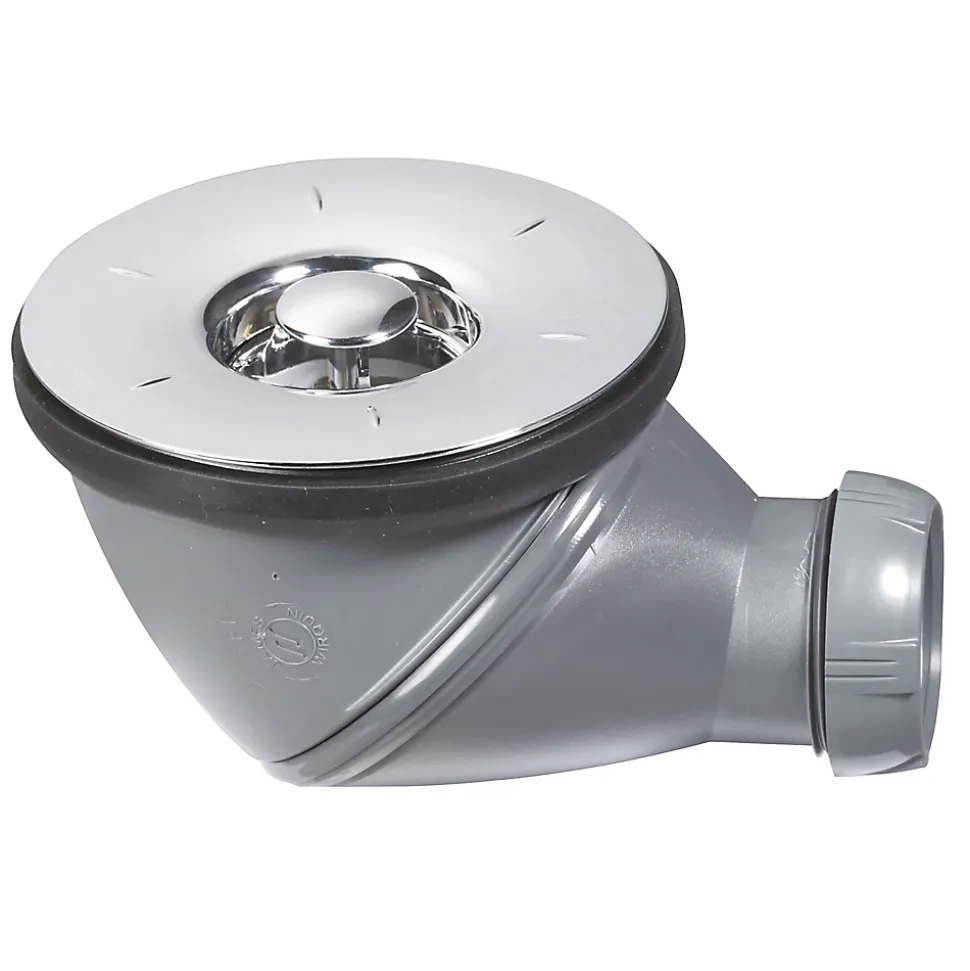 Bonde de douche James ø90 mm Wirquin