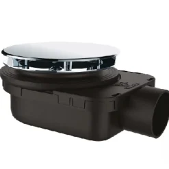 Bonde de douche ultra plate Valentin Smart Ø90mm