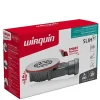 Bonde de douche Wirquin SLIM + ø40 mm grille plate inox brossé