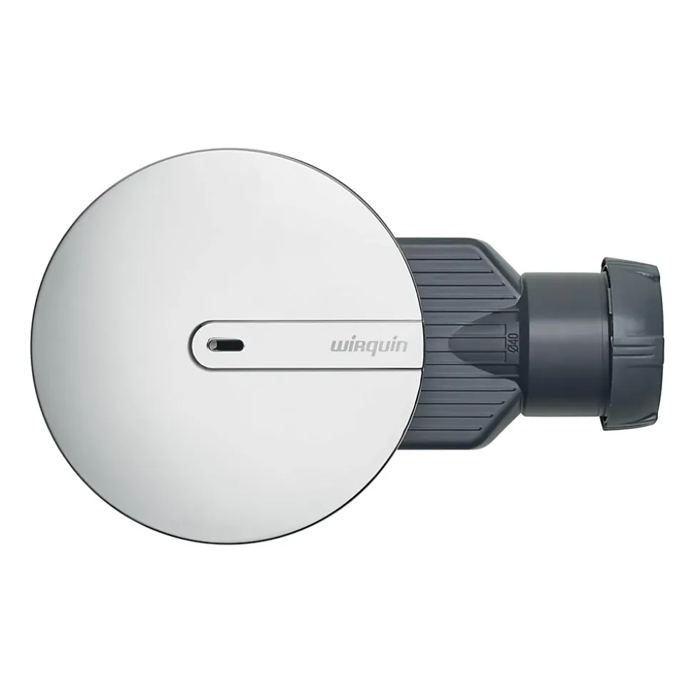 Bonde de douche Wirquin SLIM + ø40 mm dôme ABS.