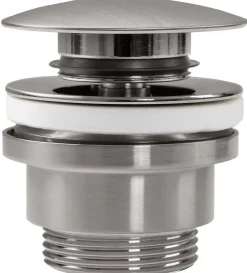 Bonde de lavabo universel REA Clic-Clac Brushed Nickel