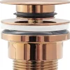Bonde de lavabo universel REA Clic-Clac Rose Gold