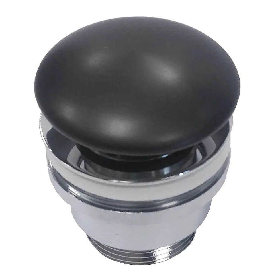 Bonde lavabo clic-clac 3 coloris pour vasques Sanycces Blanc brillant