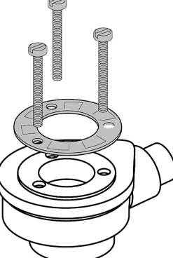 Bonde Tempoplex Plus pour receveur de douche Squaro Infinity