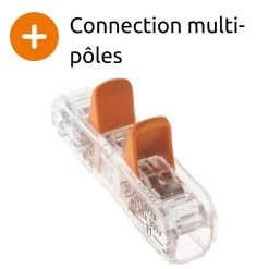 Borne à leviers Wago S221 In Line 4mm² (à l'unité)