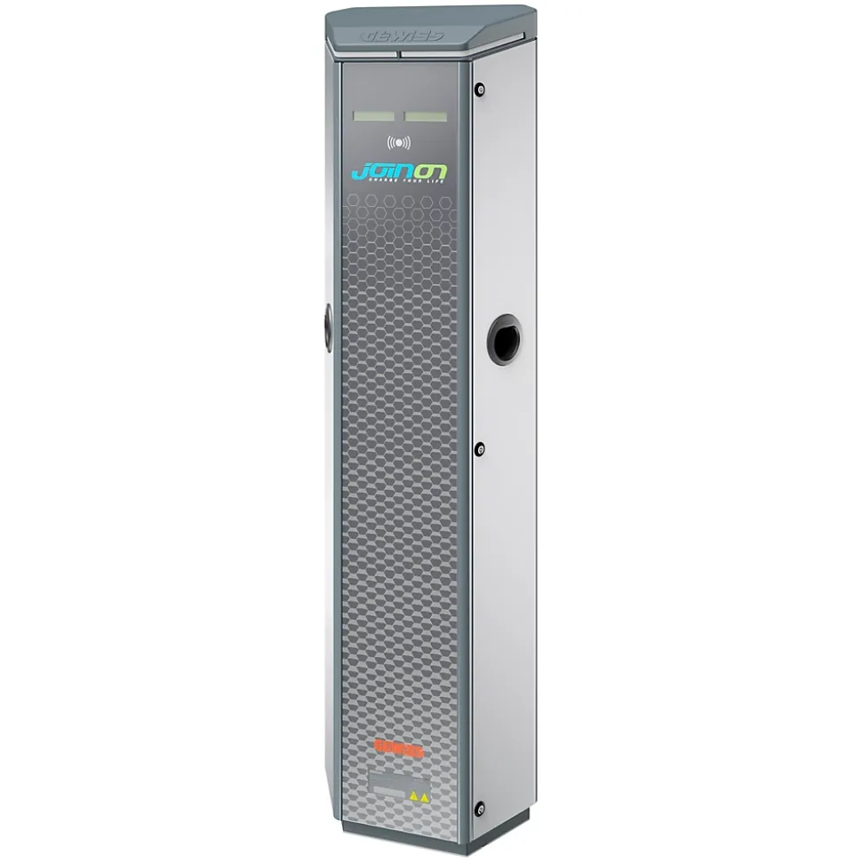 Borne colonne I-ON RFID 4G + Ethernet 2 x 7.4 kW Type 2S Compteur MID IP55 - GEWISS - GWJ1001W