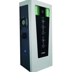 Borne de recharge double pour voiture électrique Witty Park 7.4 kW avec RFID - HAGER - XEV600
