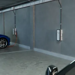 Borne de recharge pour voiture électrique Witty Share 22 kW avec RFID. OCPP et compteur MID - HAGER - XEV1R22T2M3