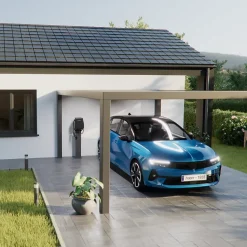 Borne de recharge pour voiture électrique Witty One 11 kW avec TIC. RFID et Bluetooth - HAGER - XVR111STI