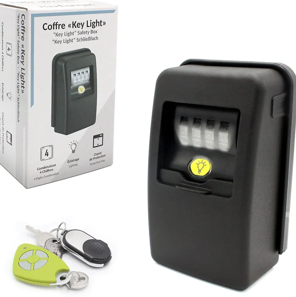 Boîte à Clé FISHTEC Key Light à code