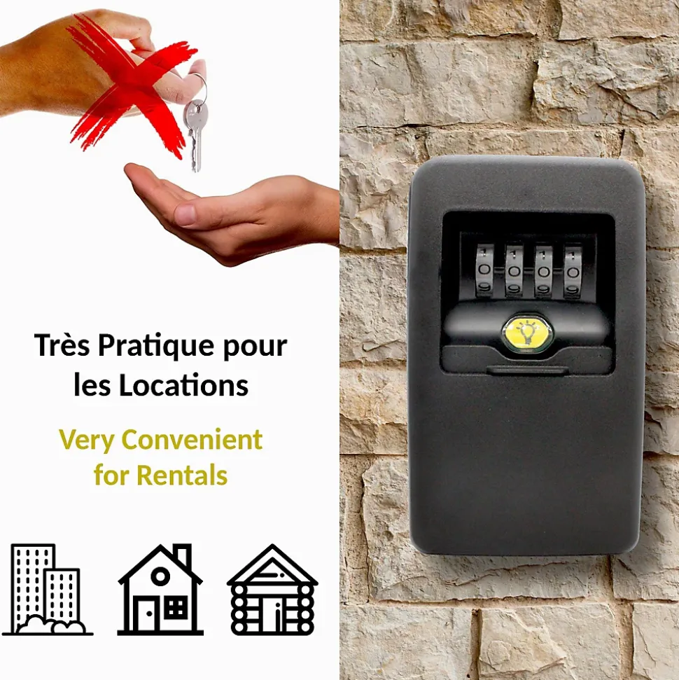 Boîte à Clé FISHTEC Key Light à code