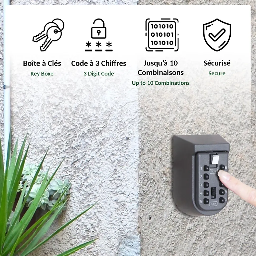 Boîte à Clé FISHTEC Key secure