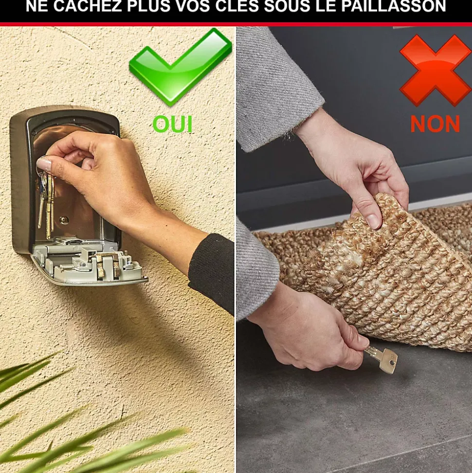 Boîte à clé sécurisée Master Lock Select Access à combinaison programmable