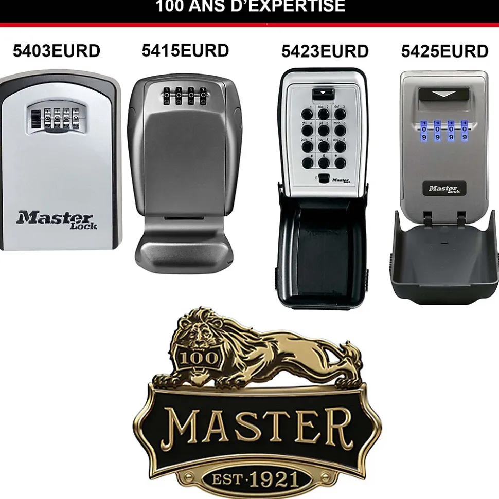 Boîte à clé sécurisée Master Lock Select Access à combinaison programmable