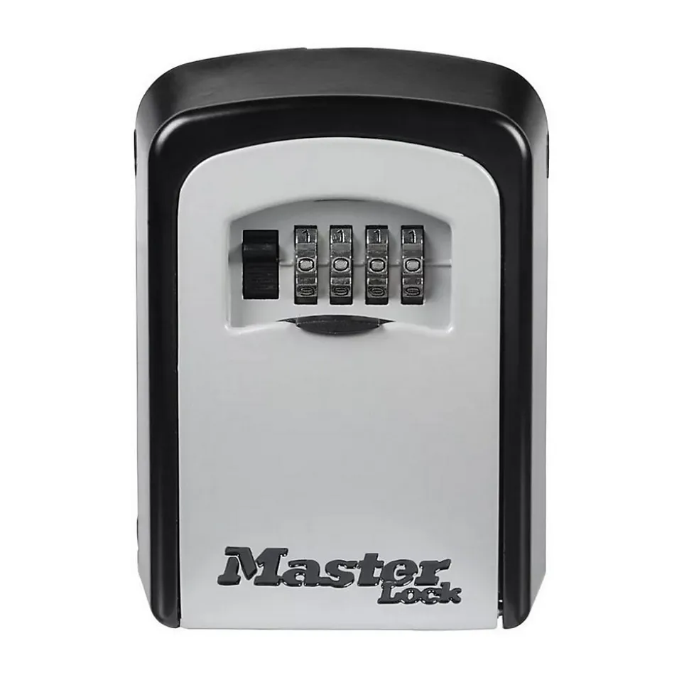 Boîte à clés sécurisée à combinaison programmable et fixation murale Master Lock