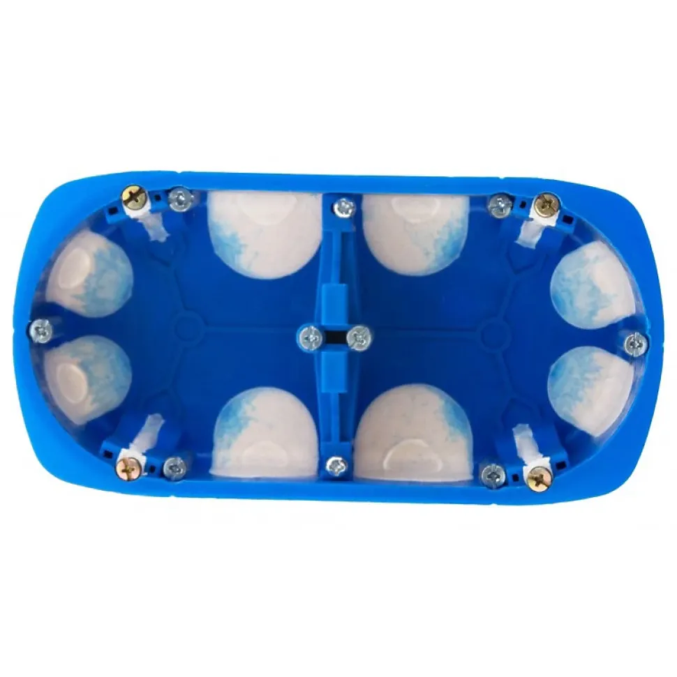Boîte 2 postes No Air multimatériaux Ø67 x P.40 mm
