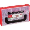 Boîte assortiment chevilles Fischer DUOPOWER FIXtainer 539867 - 210 pcs (6x30, 6x50, 8x40, 8x65)
