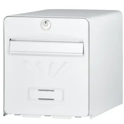 Boîte aux lettres 1 porte Balnéaire Blanche Burg-Wachter