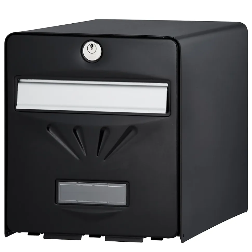 Boîte aux lettres 1 porte Balnéaire Noire Burg-Wachter