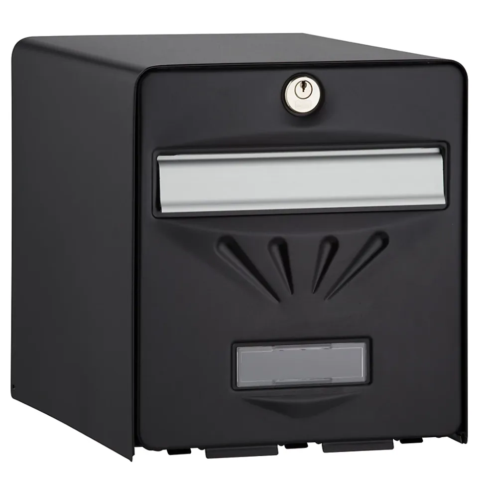 Boîte aux lettres 1 porte Balnéaire Noire Burg-Wachter