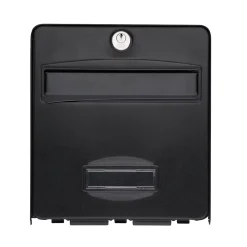 Boîte aux lettres 1 porte Balthazar Noire Burg-Wachter