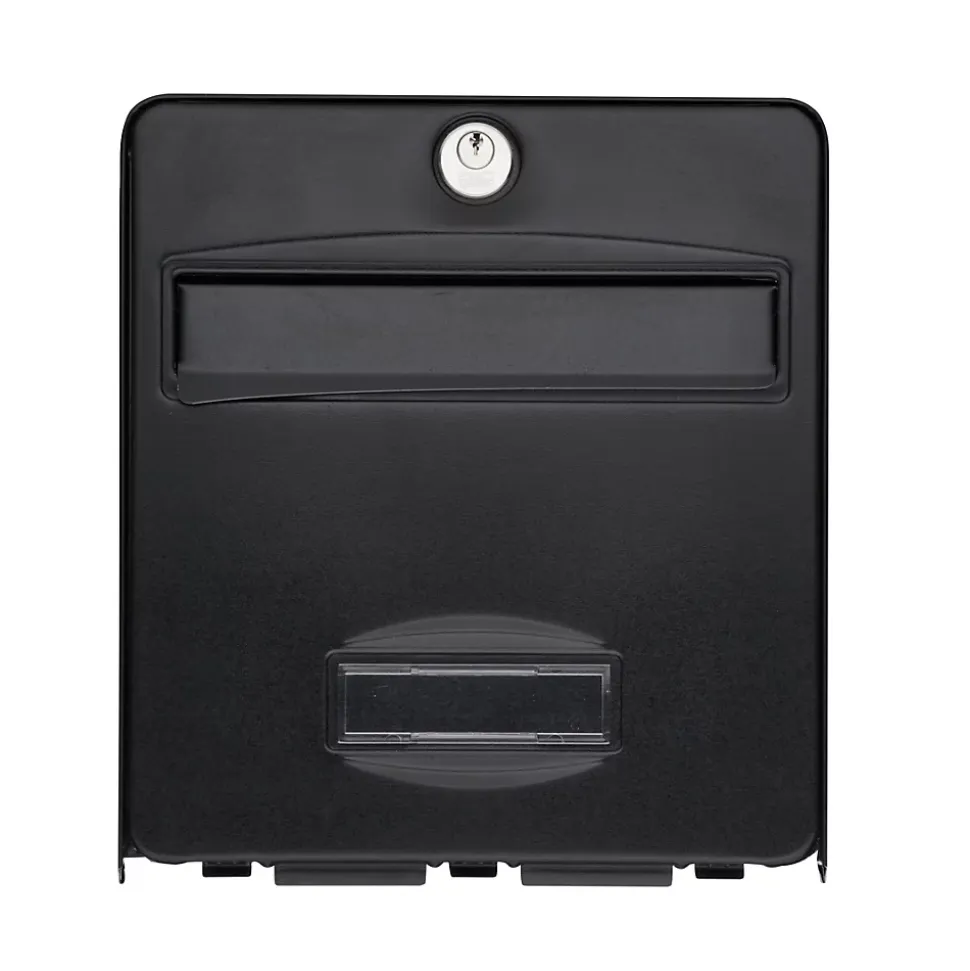 Boîte aux lettres 1 porte Balthazar Noire Burg-Wachter