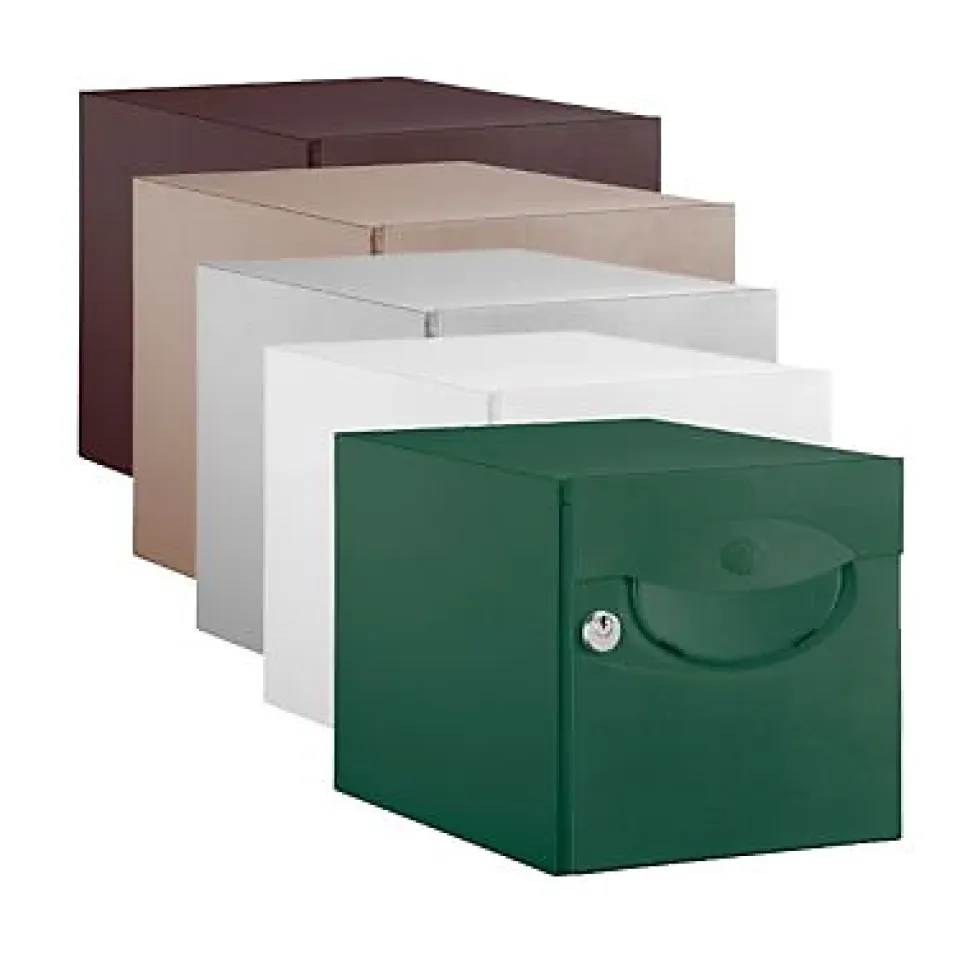 Boîte aux lettres 1 porte Decayeux Iguane Vert Ral 6005