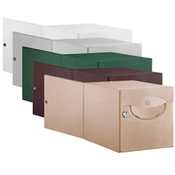 Boîte aux lettres 2 portes Decayeux Iguane Beige Ral 1001