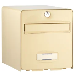 Boîte aux lettres 2 portes Balthazar Beige Burg-Wachter