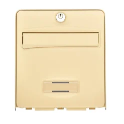Boîte aux lettres 2 portes Balthazar Beige Burg-Wachter