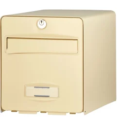 Boîte aux lettres 2 portes Balthazar Beige Burg-Wachter