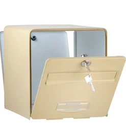 Boîte aux lettres 2 portes Balthazar Beige Burg-Wachter