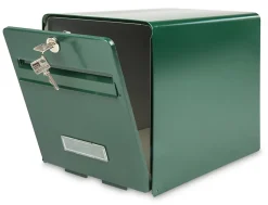 Boîte aux lettres 2 portes Favor Verte Burg-Wachter