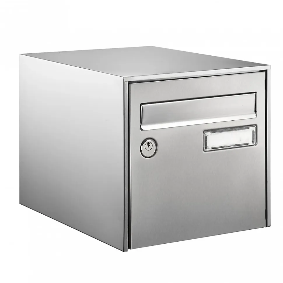 Boîte aux lettres double face Decayeux Loft inox