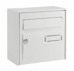 Boîte aux lettres simple face compacte Decayeux Probat blanc